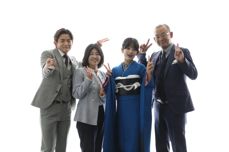 奈良でおすすめの家族と一緒に撮れる成人式の前撮りフォトスタジオ