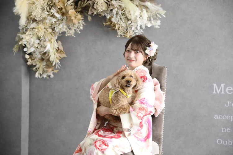 TAKAZEN奈良店のペットと一緒に撮れる前撮り撮影会