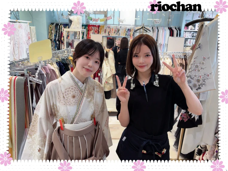 ♡2029年成人👘2027年卒業🌸振袖レンタル・袴レンタル!かわいいご来店姫ちゃん♡