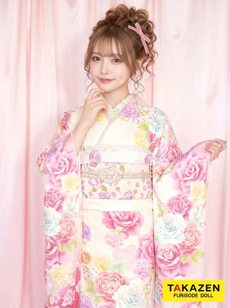 フレッシュタイプにおすすめのキュートの振袖