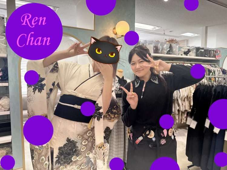 ジャパンモード孔雀柄でお兄様の結婚式に参列される姫ちゃん