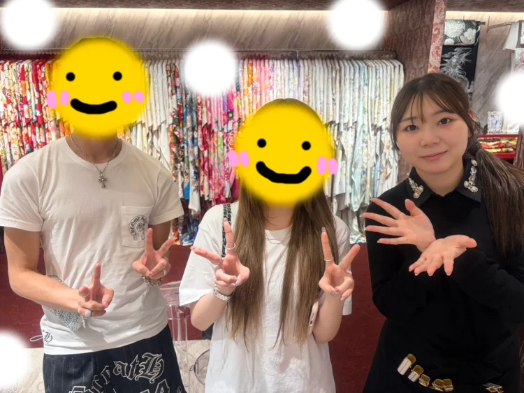 TAKAZEN東京表参道店Flagshipでレザー袴の単品レンタルをご契約いただいたお客様の紹介。