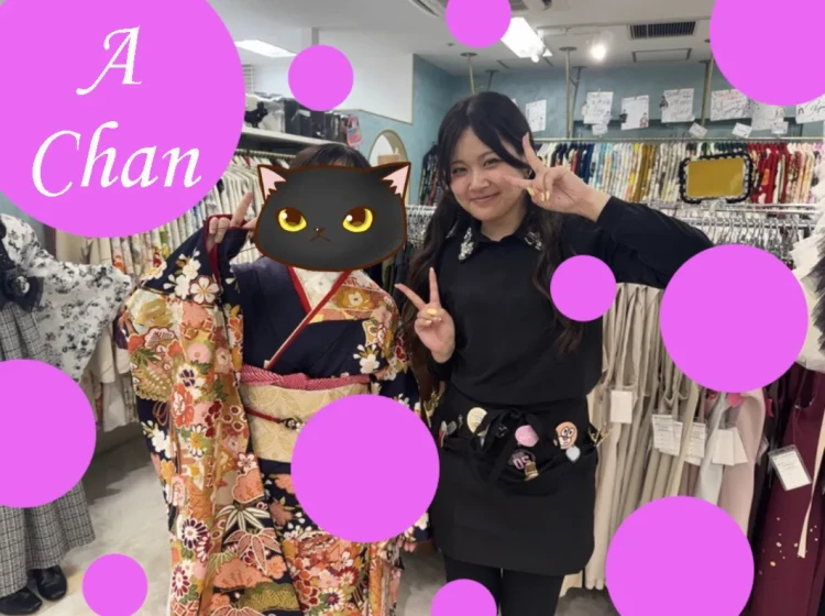 TAKAZEN心斎橋店での振袖