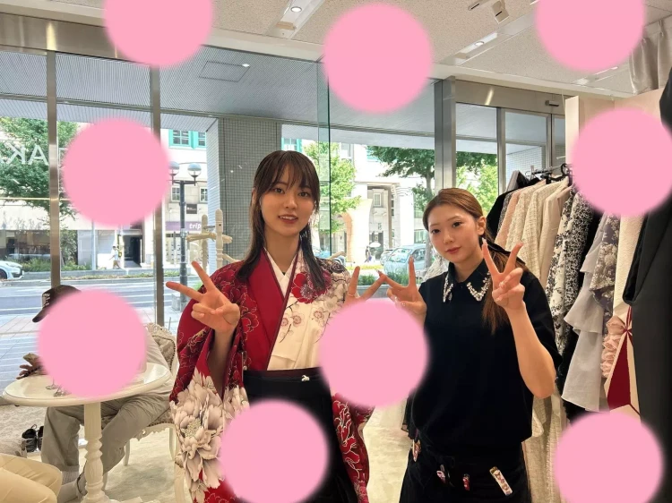 TAKAZEN神戸旧居留地店吉木千沙都ちゃん着用のお客様紹介