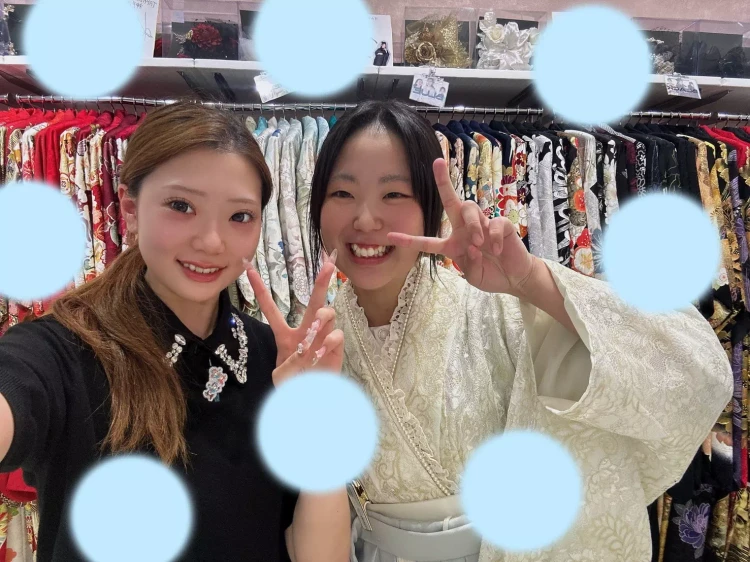 TAKAZEN神戸旧居留地店イマドキなレースの袴の姫ちゃんのご紹介