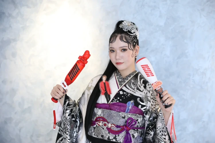 好きな推しと一緒に撮影
