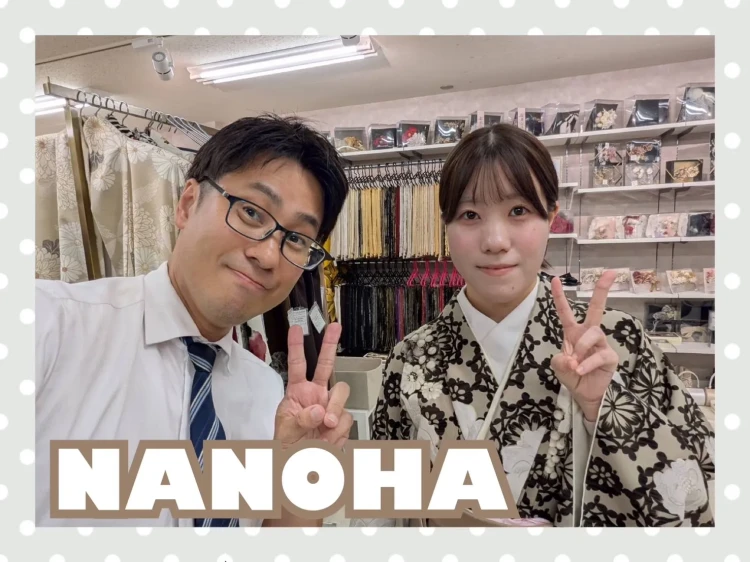 TAKAZEN奈良店で卒業式の袴レンタルをされた2027年卒業のお客様