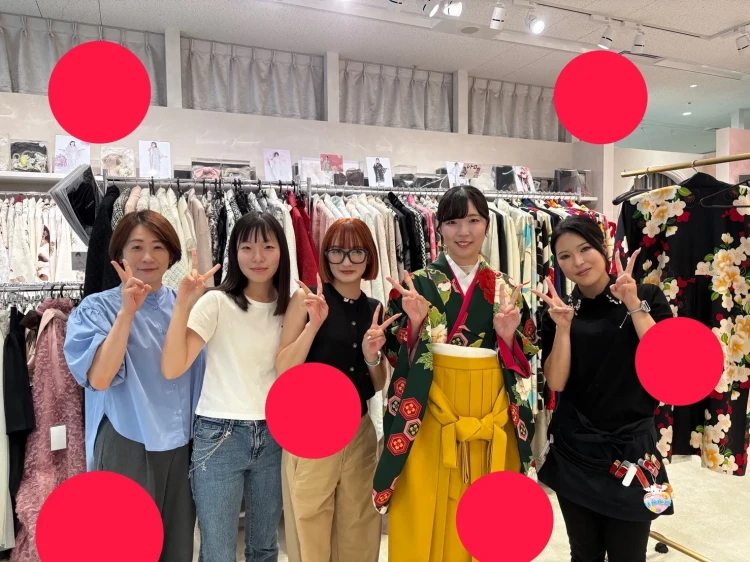 顧客様で古典柄袴姫ちゃんのご紹介