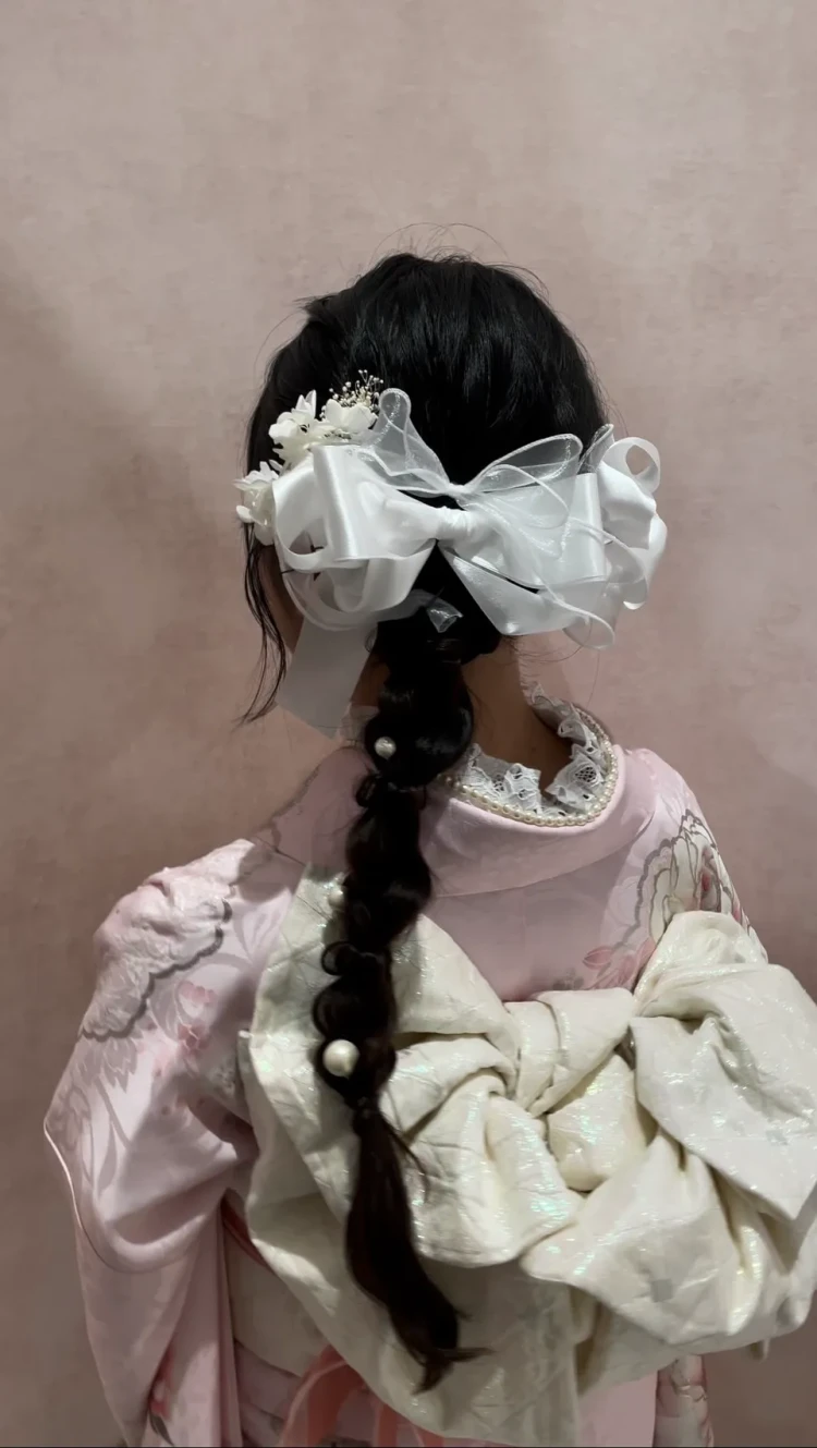 TAKAZEN神戸旧居留地店前撮りヘアアレンジのご紹介