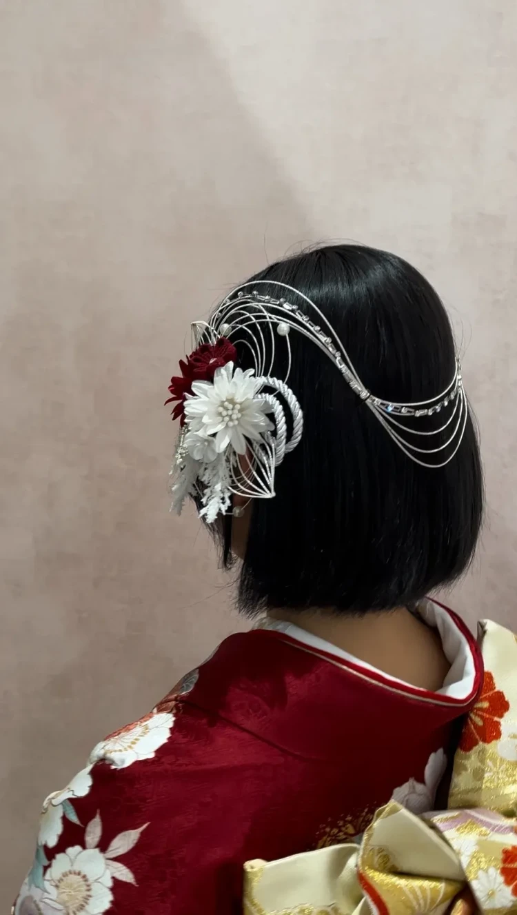 ボブ×華やかサイドヘアアレンジご紹介