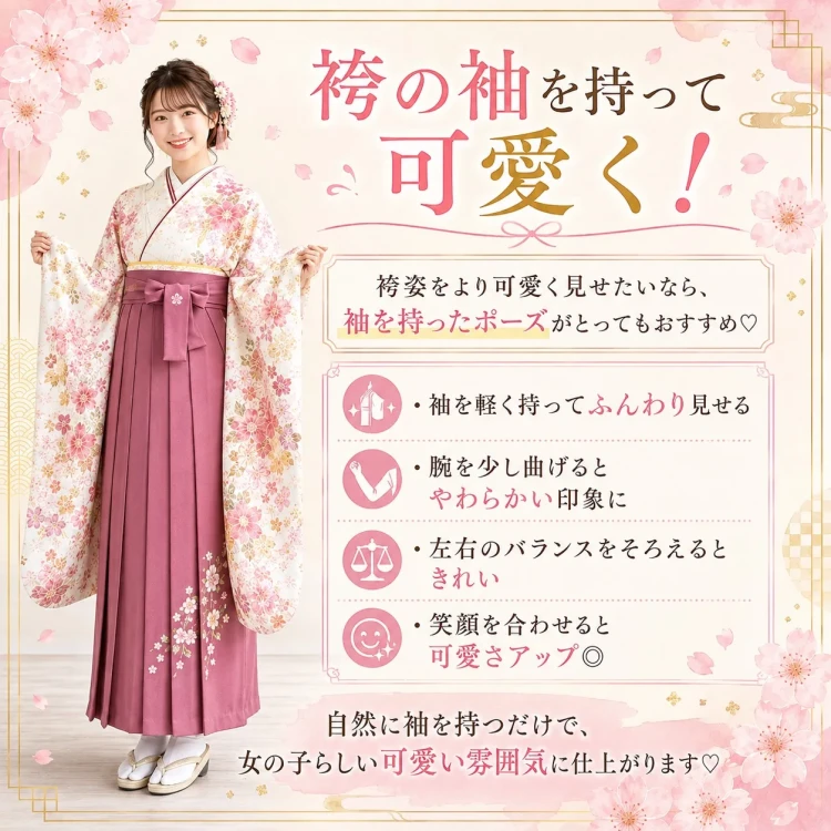 TAKAZEN橿原店のコラム。袴の写真を撮るコツ。