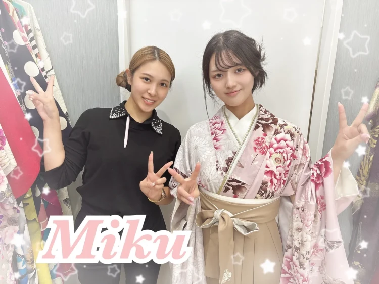 ♡2027年卒業　イマドキかわいい卒業式袴姫ちゃん♡