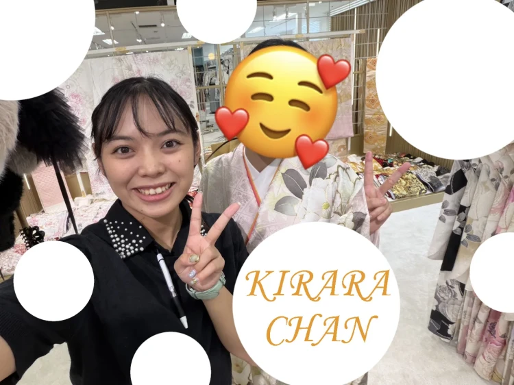 お友達の結婚式に着られる華やかでピンク色のお振袖で決まった姫ちゃん