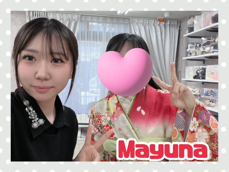TAKAZEN奈良店にご来店の2029成人古典柄お振袖姫ちゃん