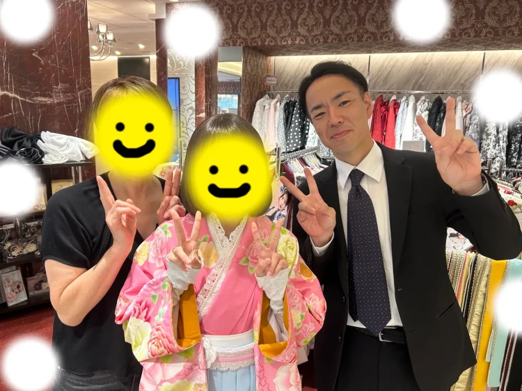 TAKAZEN東京表参道店Flagshipでキュートで可愛い袴をご契約いただいたお客様のご紹介。