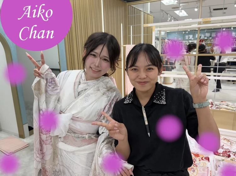 白色のキラキラお振袖姫ちゃん