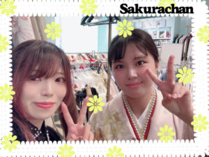 TAKAZEN堺店で袴レンタルされたお客様