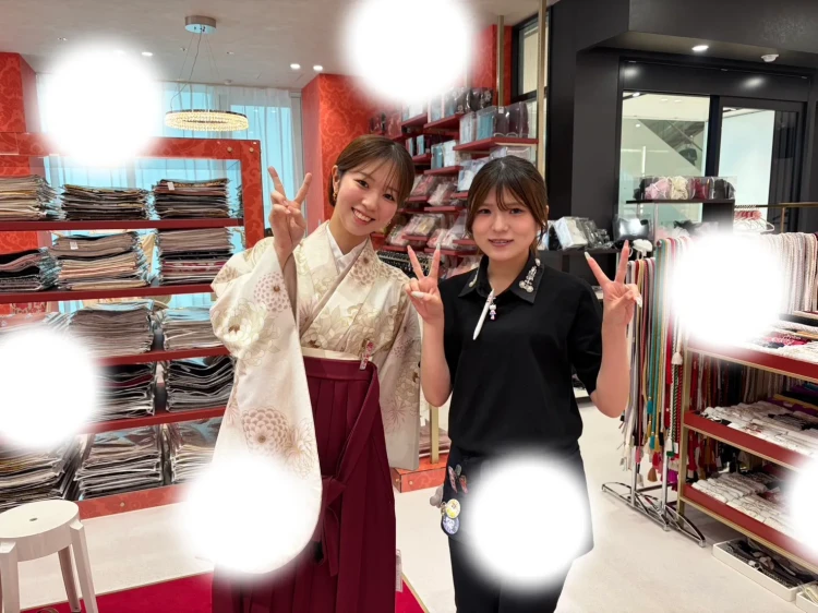成人式　前撮り　梅田　袴　くすみカラー　かわいい　イマドキ　淡色　古典　タカゼン　撮影