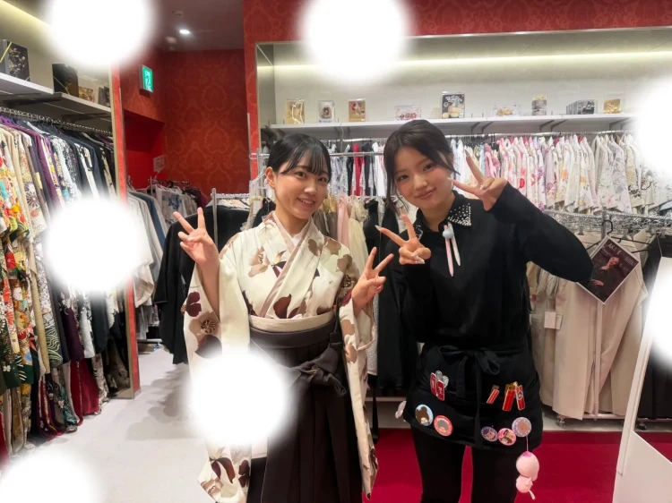 成人式　前撮り　梅田　袴　くすみカラー　かわいい　イマドキ　淡色　古典　タカゼン　撮影