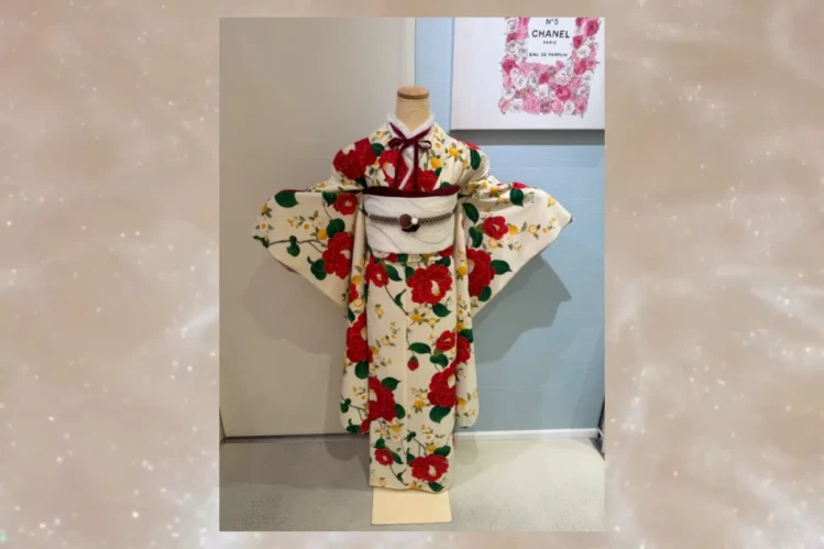 TAKAZEN堺店スタッフおすすめレトロ(安カワ)振袖全身コーディネート紹介