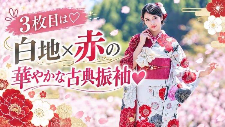 古典振袖 可愛い 正統派古典柄振袖