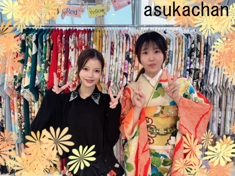 持ち込みのお振袖で写真プランに決定したお嬢様をご紹介