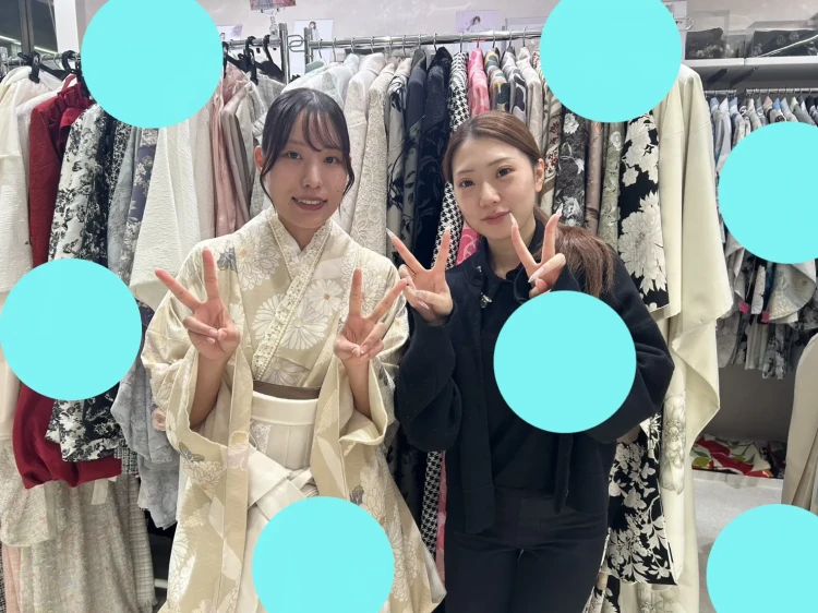 2027年度神戸市成人式くすみ古典姫ちゃん&袴レンタル姫ちゃんご紹介♡