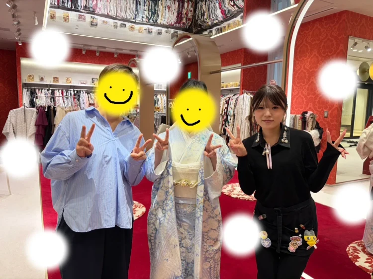 振袖　青古典　清楚　なえなの　きらきら