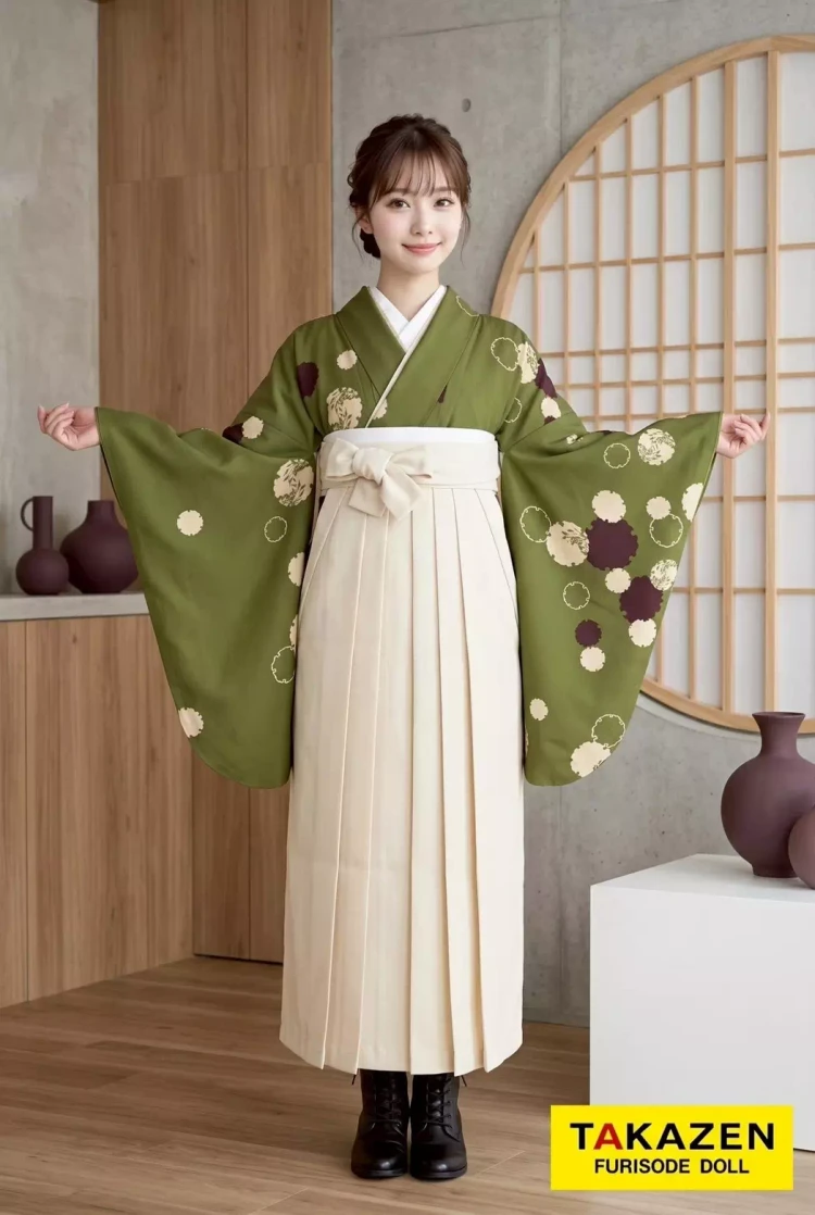 姫路で卒業式袴をレンタルするならTAKAZEＮ姫路店。先生、教員袴をご紹介します