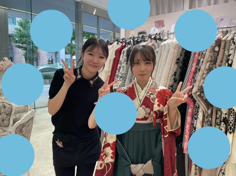 TAKAZEN神戸旧居留地店袴でお写真プランの姫ちゃんご紹介