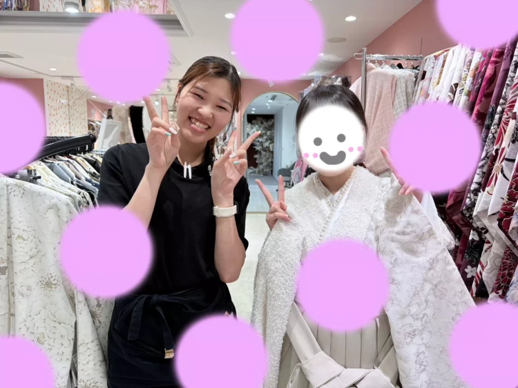 2027年卒業のくすみカラー袴のカワイイ姫ちゃん紹介。