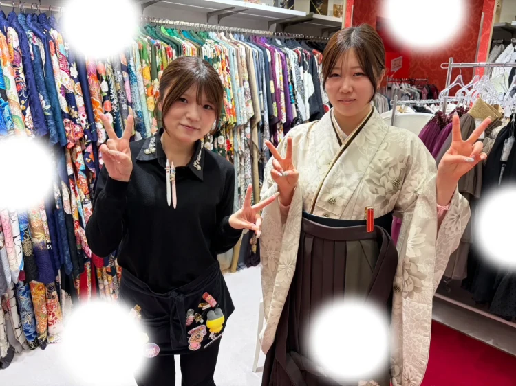 2027年卒業式袴レンタルのお嬢様