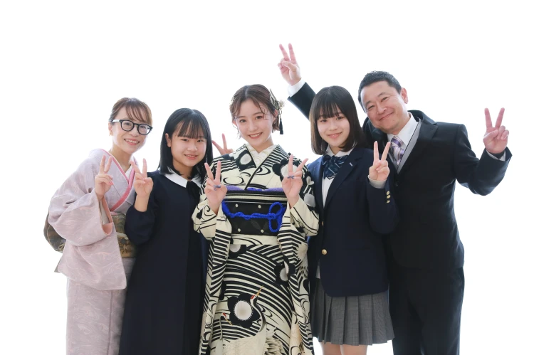 前撮りに欠かせない家族ショット