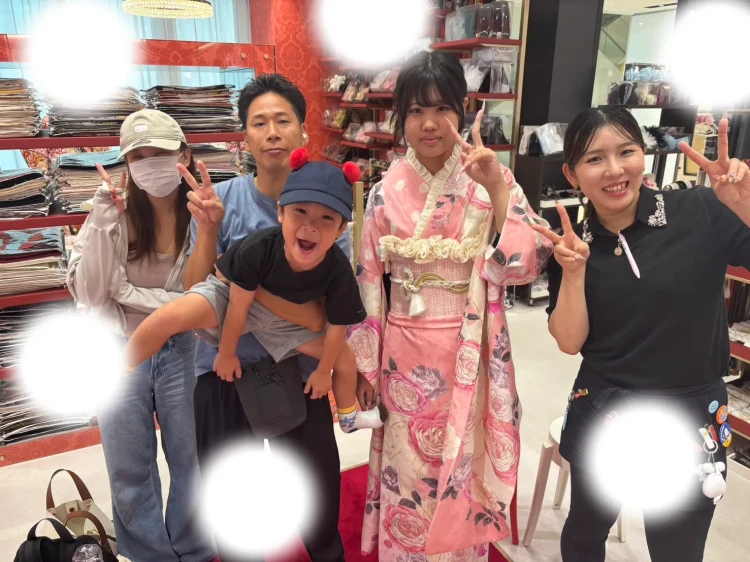 成人式のお振袖レンタルしたお嬢様