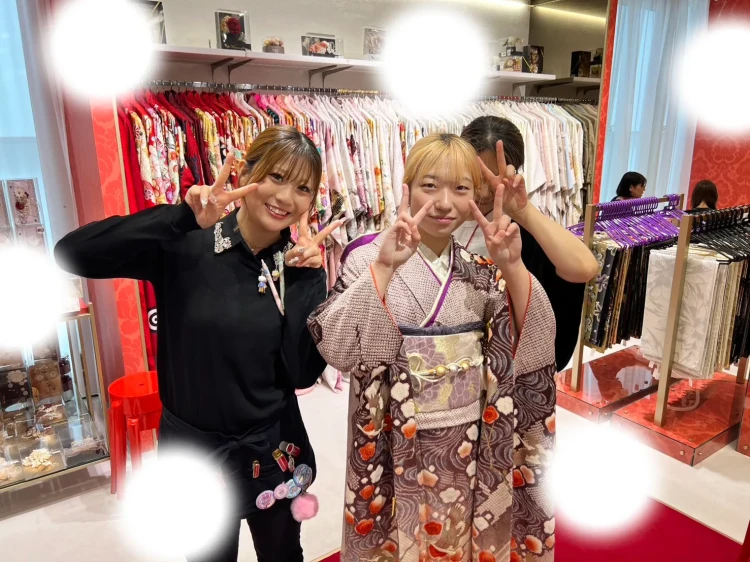 持込振袖フォトプランご契約されたお嬢様