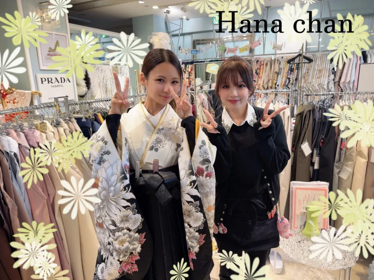TAKAZEN堺店に袴レンタルでご来店してくださったお嬢様をご紹介