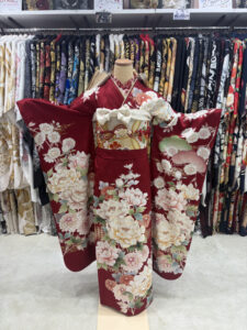 本日の振袖正統派古典お振袖