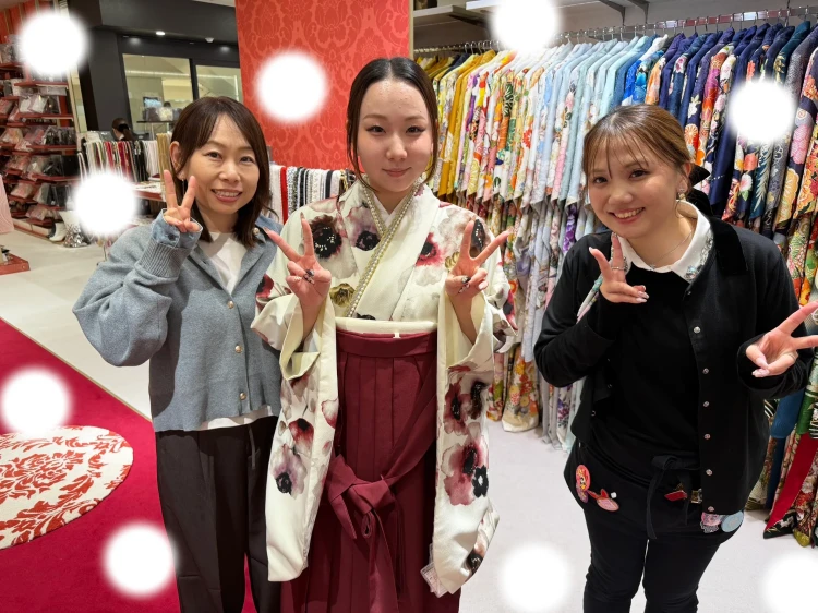 成人式　卒業式　TAKAZEN 袴レンタル