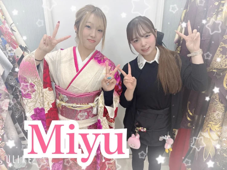 ♡2027年・2028年成人　ピンクモード振袖姫ちゃん♡