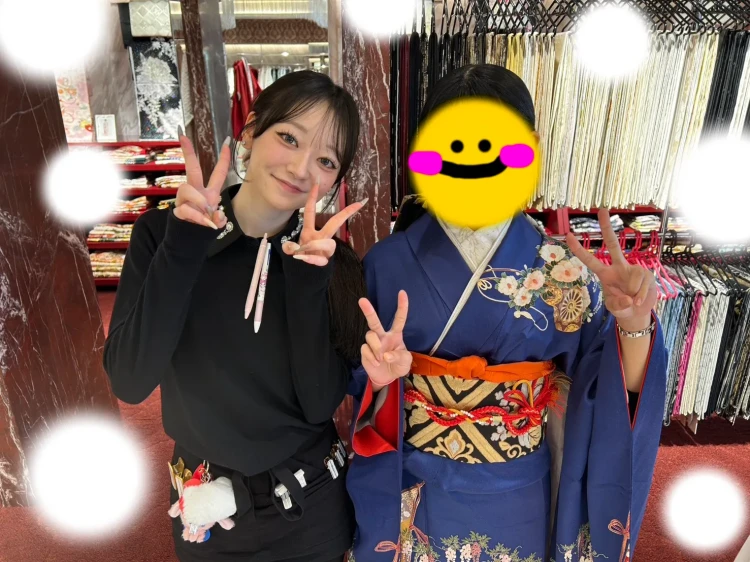 TAKAZEN東京表参道店Flagshipでお持ち込みのお振袖をTAKAZEN小物出コーデしたフォトプランでご契約いただいたお客様のご紹介