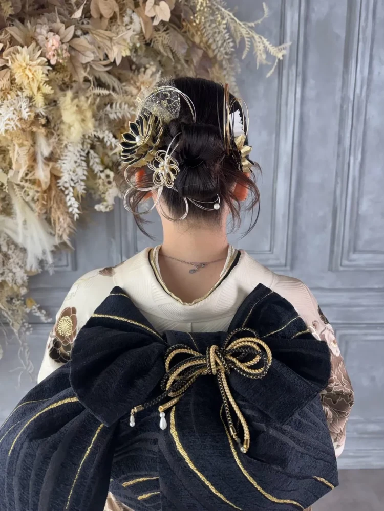 成人式 前撮り 梅田 前撮りヘア ヘアアレンジ