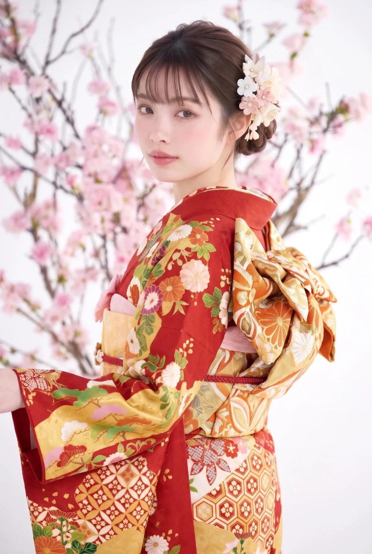 ママ振袖アレンジ帯