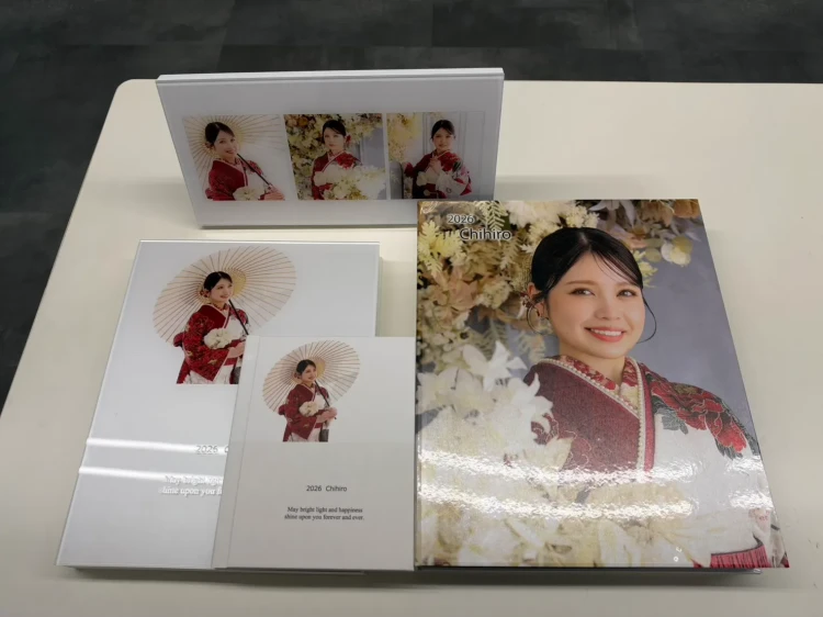 奈良で前撮りのアルバムの種類が豊富なお店はTAKAZEN奈良店♡