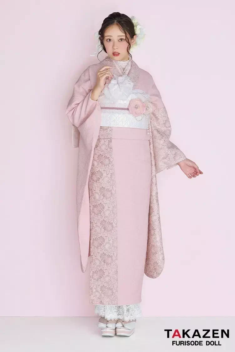 くすみカラーお振袖ご紹介