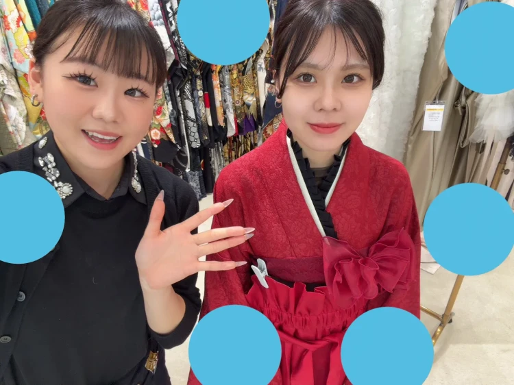 ヘップバーン袴コーデ紹介