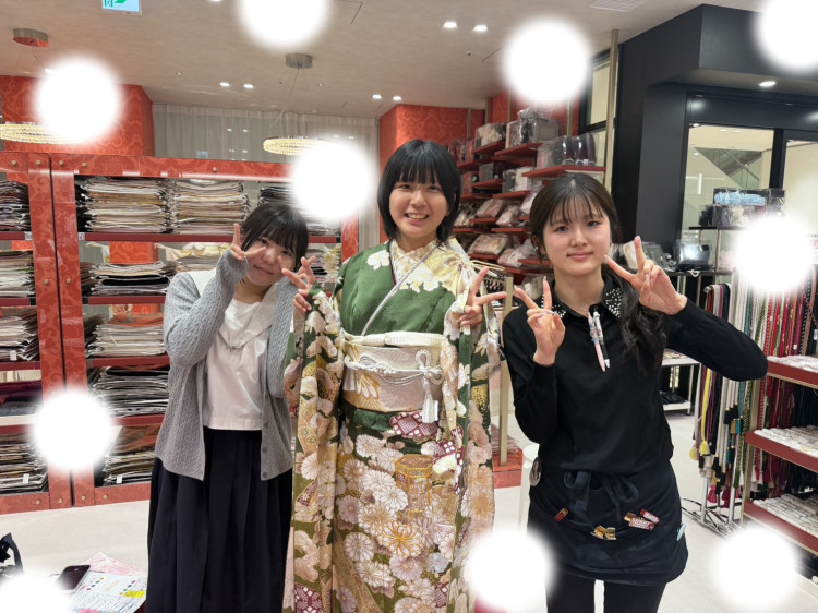 成人式　前撮り　梅田　振袖レンタル　袴レンタル