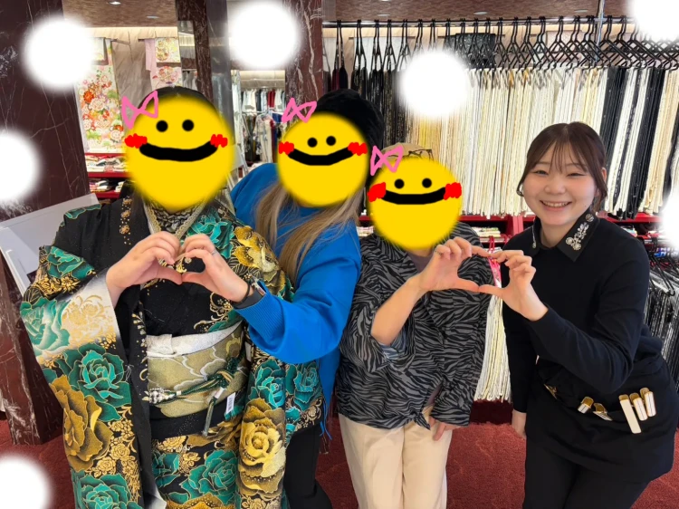 💚🫧モードの緑色のお振袖可愛い姫ちゃんのご紹介🫧💚