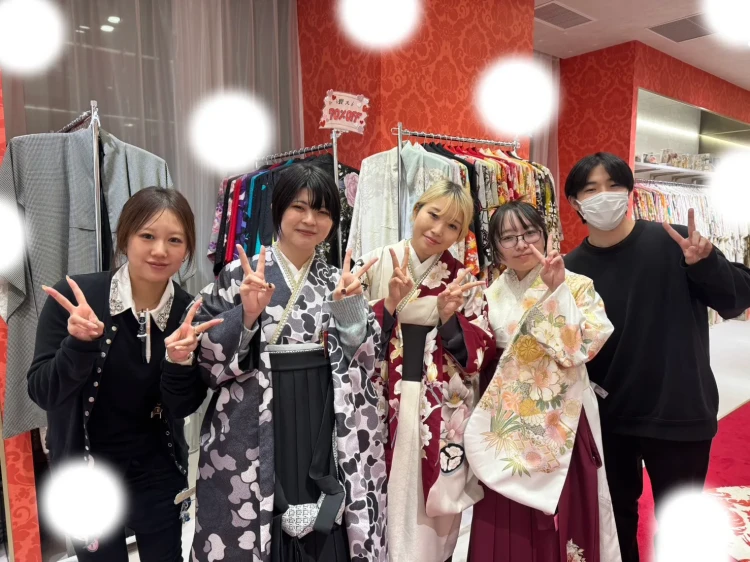 成人式　卒業式　TAKAZEN 袴レンタル