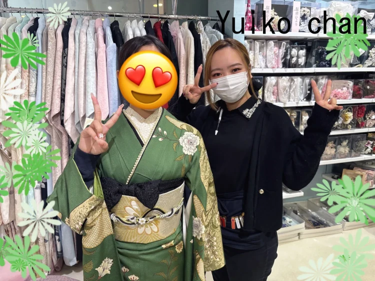 ♡2028年成人!お持ち込みのお振袖でお写真プラン!かわいいご来店姫ちゃん♡