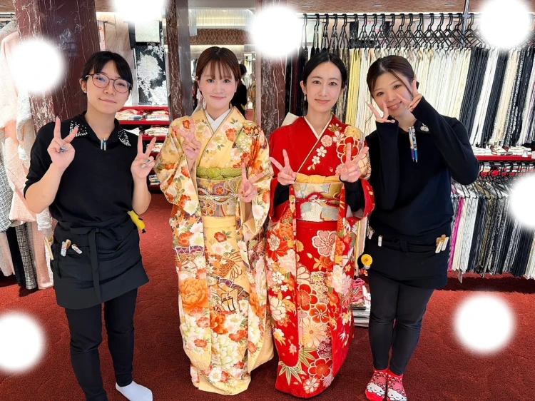振袖レンタル　東京　表参道　かわいい　古典柄　かわいい　大人っぽい
